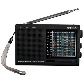 Roadstar TRA-2973 - Radio de onda corta de 0.8 W, negro