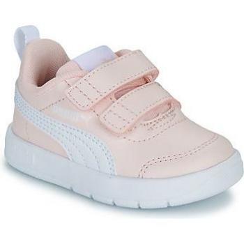Zapatillas Puma Courtflex V3 V rosa claro blanco para niños