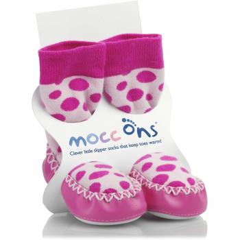 HIP HOP SLAM. SPIG - Calcetines para bebé, talla 6-12 Months - talla inglesa, color pink spots