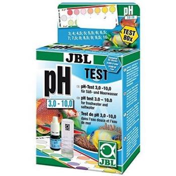 JBL 253420 PH Test Set 3.0-10.0 para Determinar Acidez en Acuarios Marinos y de Agua Dulce