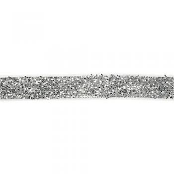 Cinta Decorativa Plateada de 10 mm x 5 m - 1 Rollo