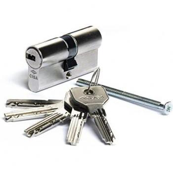 Cisa OE300.07.0.12 - Cilindro seguridad 30-30 niquel L-15 OE30