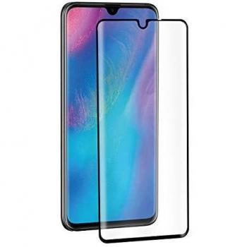 Muvit Protector Pantalla Huawei P30 Pro Vidrio Templado Curvo Case Friendly con Marco Negro