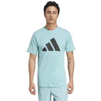 Camiseta de Entrenamiento Adidas Essentials Feelready Logo Verde L Hombre