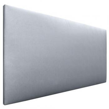 Cabecero Tapizado de Polipiel Liso AQUALINE Plata 105cm para Camas 80/90/105