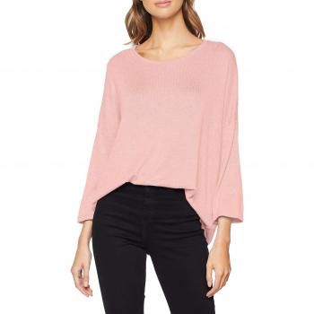 Vero Moda Vmbrianna 3/4 Oversize Blouse Boo, suéter para Mujer, Rosa
