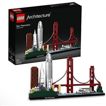 LEGO 21043 Architecture San Francisco, Maqueta de Ciudad para Construir, Regalos Originales de Manualidades y Decoración de Hogar