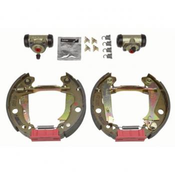 Juego de zapatas de frenos JAPANPARTS GF-900AF, kit de frenos, tipo: zapatas para frenos de tambor, incluye todas las piezas necesarias para la instalación, fabricadas con materiales de alta calidad para un
