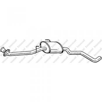 Silenciador Intermedio BOSAL 283-205 para OPEL Omega B Berline