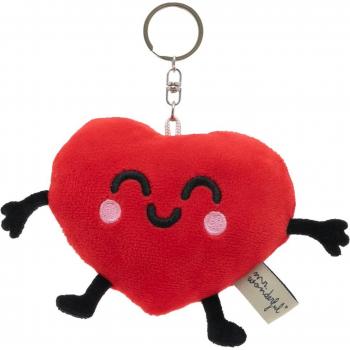 Llavero Peluche Mr Wonderful Corazón Amor 7x7x8 Cms