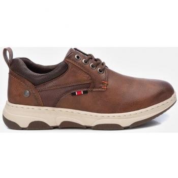 Refresh 170976 Zapatillas Deportivas para Hombre con Cierre de Cordón, Estilo Casual, Texturas, Color Camel