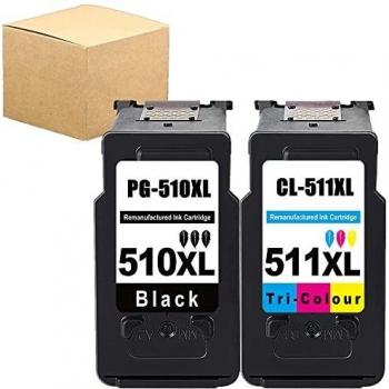 PG-510 CL-511 Reemplazo para Canon 510 tinta Impresora Canon 510 511 PG-510 CL-511 para Canon Pixma MP495 MP280 MP480 MP490 iP2700 MX410 Impresora