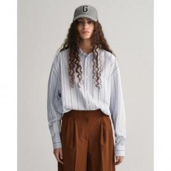 Gant Camisa De Manga Larga Os Compact Stripe