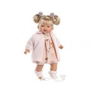 Muñeca Aitana llorona con coletas 33 cm.