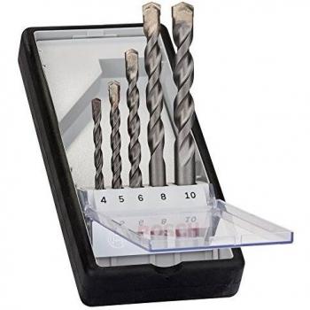 Bosch Professional 5pzs. CYL-3 brocas para hormigón Set, para hormigón, Robust Line, Diámetro 4–10 mm, accesorios taladro percutor