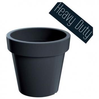 Maceta Prosperplast LEXO ROUND 92L - Antracita