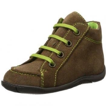 Däumling Timmy - Zapatos para Gatear de Cuero bebé, Color marrón, Talla 20