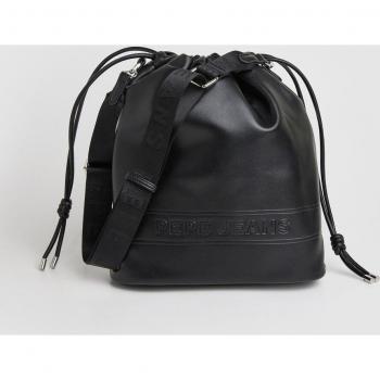 Pepe Jeans Women's Black Shoulder Bag, Size: ONE SIZE