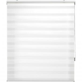 FirstlineGo Estor Noche y Dia traslucido Doble Tejido Crema 160 X 180 cm
