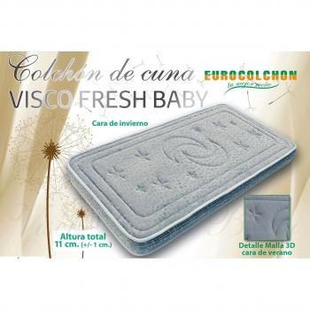 COLCHON CUNA VISCOFRESH BABY Ancho: 80 Largo: 130