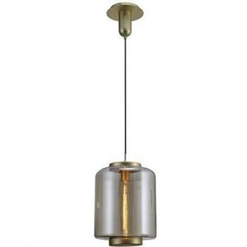Lámpara Colgante Jarras Bronce Mate 1 Luz Ø30cm 56.5cm Altura