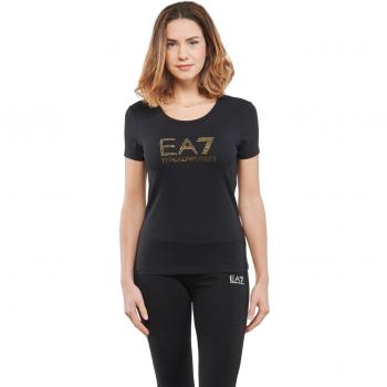 EA7 - Camiseta Negra para Mujer