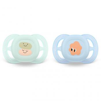 Philips Avent Ultrastart 0-2 Months Boy Pacifier (2 Pack)