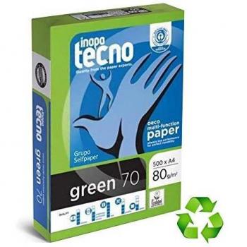INAPA 248001 - Pack de 500 hojas de papel fotocopiadora, A4
