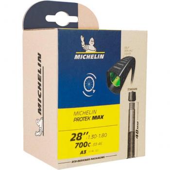 Cámara de bicicleta Michelin Protek Max 28x1.30-1.80 Válvula Presta 48 mm