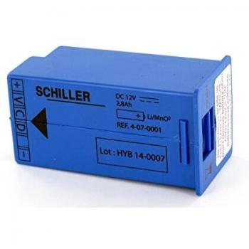 Schiller - Batería para desfibriladores SCHILLER FRED EASY 12v 2,8 Ah - 4-07-0001