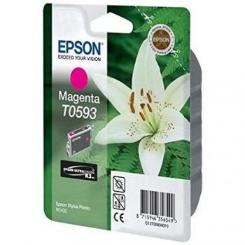 Epson UltraChrome K3 Ink Cartridge Magenta T0593, 125 x 31 x 75 mm, 61 g