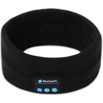 Auriculares Inalámbricos Bluetooth 5.0 con Gorro Deportivo Suave y Cálido, Bufanda Estéreo Inteligente con Micrófono para Yoga y Deportes