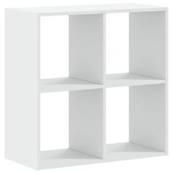 Librería blanca de madera multicapa 68,5x32x68,5 cm