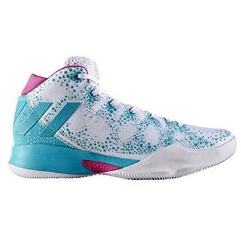 adidas Crazy Heat W, Zapatillas de Baloncesto para Mujer, Blanco