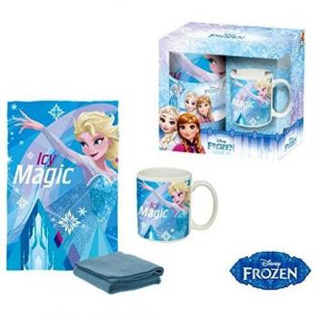 Desconocido Kids Frozen Set Manta Polar, Multicolor, 150 X 100 Cm