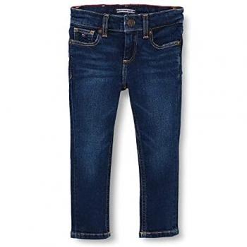 Jeans Tommy Hilfiger Slim Fit Scanton Nueva York Oscuros para Niño