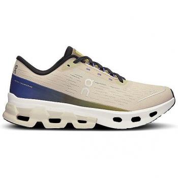 On Cloudspark Women's Running Shoes - White, Light Blue, Brown - Size 42 EU