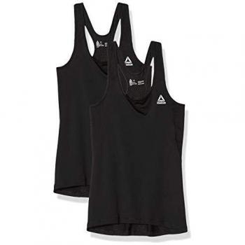Reebok Cortney Camiseta, Mujer, Negro, L