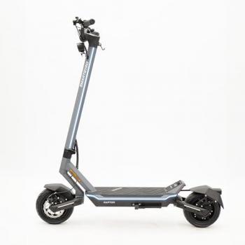 Patinete Eléctrico SmartGyro Raptor Evo LR 1000W 48V, Autonomía de 75 km, Doble Suspensión, Homologado DGT