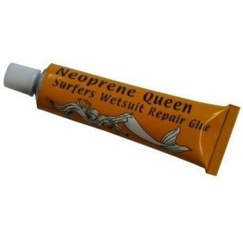 Neoprene Queen Glue Quick Fix 1st Aid for Wetsuits - Glue + Neoprene Patches