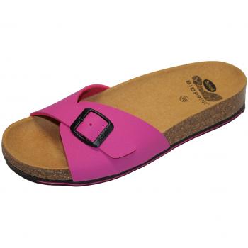 Mule Bioprint Scholl Spikey SS 4 Fucsia Negro Talla 40