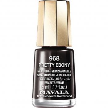 Esmalte de uñas Mavala Pretty Ebony 968
