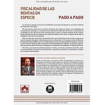 Fiscalidad de las rentas en especie. Paso a paso: Todas las claves sobre la tributación de los complementos salariales no monetarios: 1