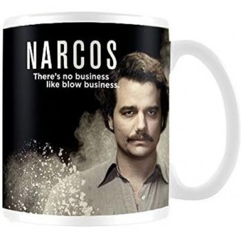 Narcos Pablo Escobar Taza de cerámica, multicolor