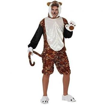 Atosa-10210 Disfraz Tigre, color marrón, M-L