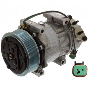 Compresor de Aire Acondicionado FEBI BILSTEIN 35390 con polea de correa (CV)