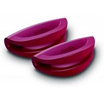 Fundix - Juego Asas Protectoras Silicona Burdeos