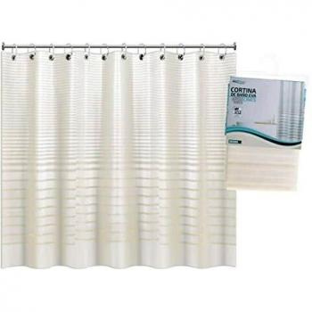 Cortina BaÑo Eva Lines 180x181cm