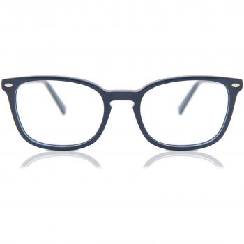 Square Full Rim Plastic Kids' Prescription Glasses Online Blue Size 48 - Blue Light Block Available - SmartBuy Kids