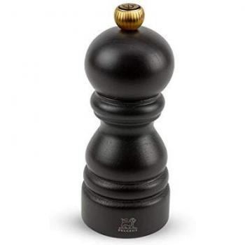 Peugeot - Paris Manual Pepper Mill - Adjustable Grinder - Beechwood, Chocolate, 18cm